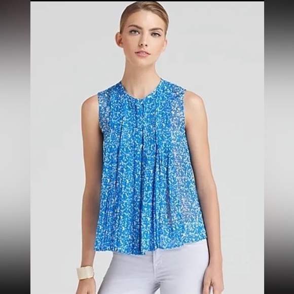 Diane Von Furstenberg Tops - Diane von Furstenberg Silk Sleeveless Top 4